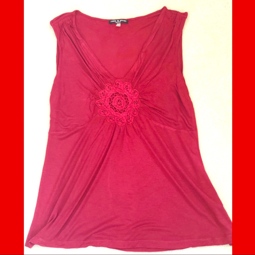 Sleeveless top Cable and Gauge Petite L